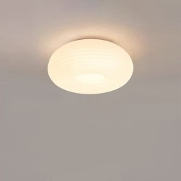 Dæmpbar fuld spektrum øjenbeskyttelse Rund moderne loftslampe med flush Mount