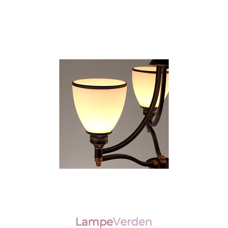 Retro Minimalistiske Loftslamper Europæisk stil Glasloftslamper Lampe