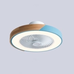 Smart Loftsventilator Med Lys Fjernbetjening Dekor Ventilator Lampe
