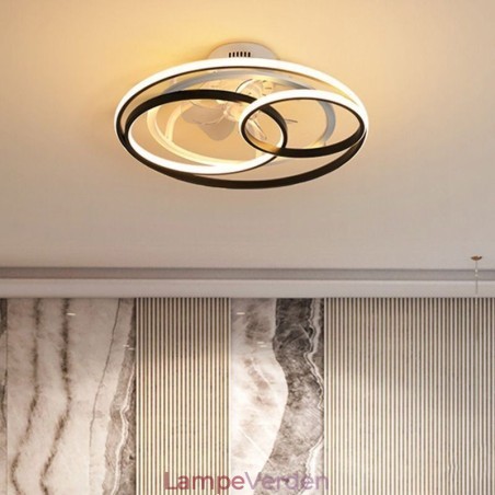 Moderne Loftslamper Circle Ringe Designer Loftsventilator Moderne Loftslamper Circle Ringe Designer Loftsventilator