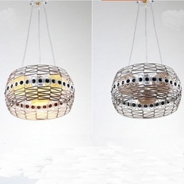 Rattan Art lampe Pendel Hand Woven