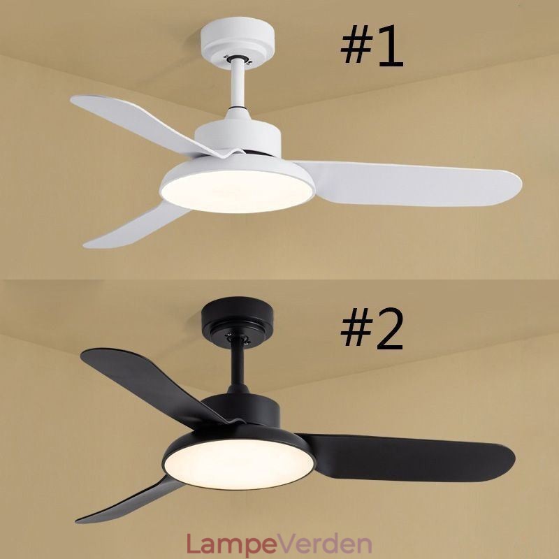 Inverter Fan Lampe Moderne Minimalistisk Loftsventilator Lampe