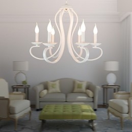 Lysekrone Moderne Traditionel Retro Country Metal