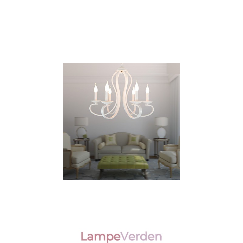 Lysekrone Moderne Traditionel Retro Country Metal