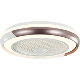 Moderne Loftsventilator Lys Akryl Rund Loftslampe Med Fjernbetjening