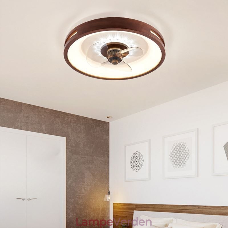 Moderne Inverter Loftsventilator Lys Fjernbetjening Loftslys Fan Lampe