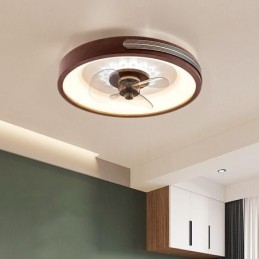 Moderne Inverter Loftsventilator Lys Fjernbetjening Loftslys Fan Lampe
