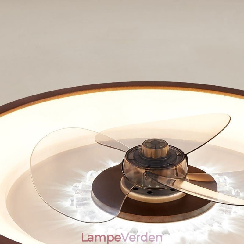 Moderne Inverter Loftsventilator Lys Fjernbetjening Loftslys Fan Lampe