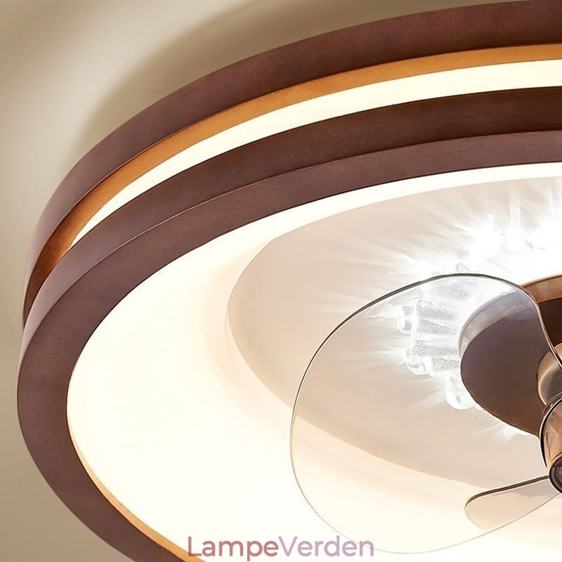 Moderne Inverter Loftsventilator Lys Fjernbetjening Loftslys Fan Lampe