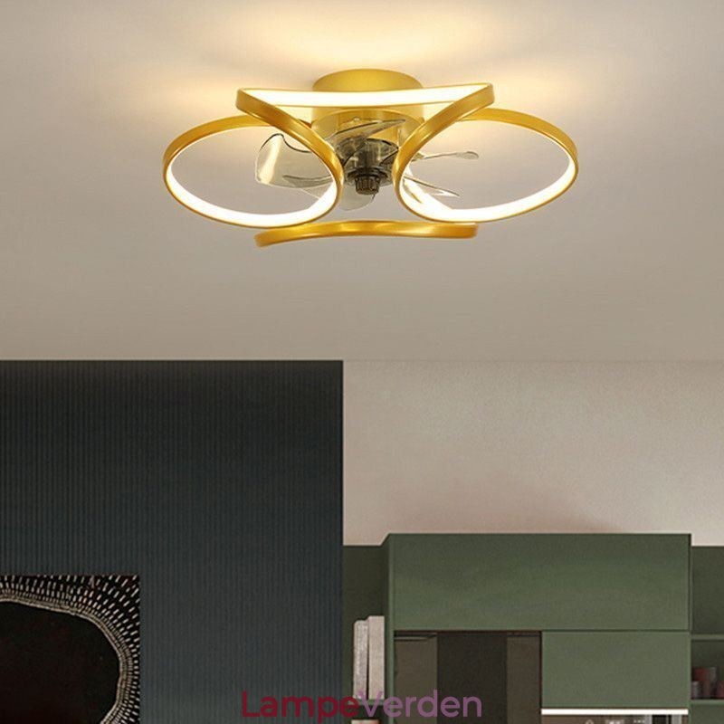Unik Loftsventilator Og Lys Moderne Loftsventilator Med Lys