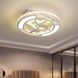 europæisk stil loftsventilatorer med lys