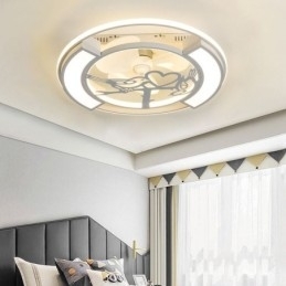 europæisk stil loftsventilatorer med lys