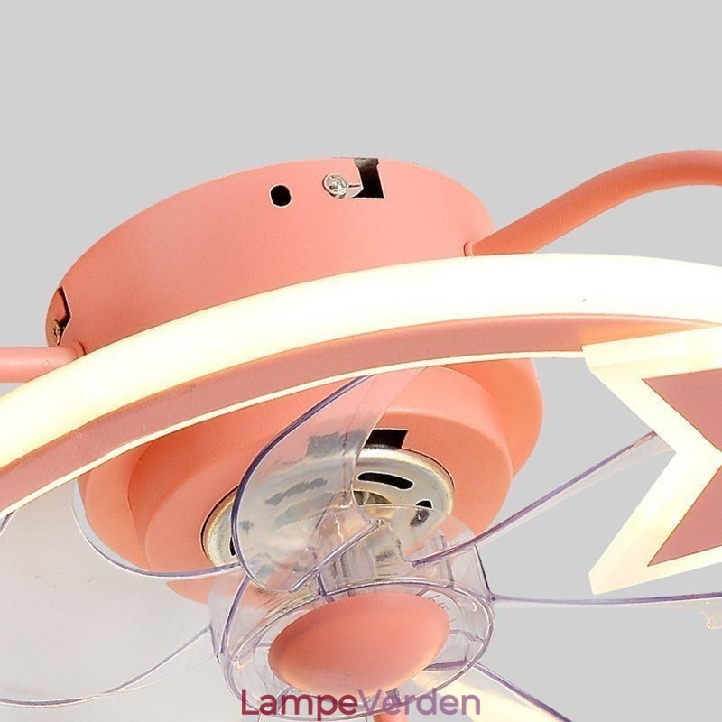 Tegnefilm Loftsventilator Light Creative Loftlampe Kid's