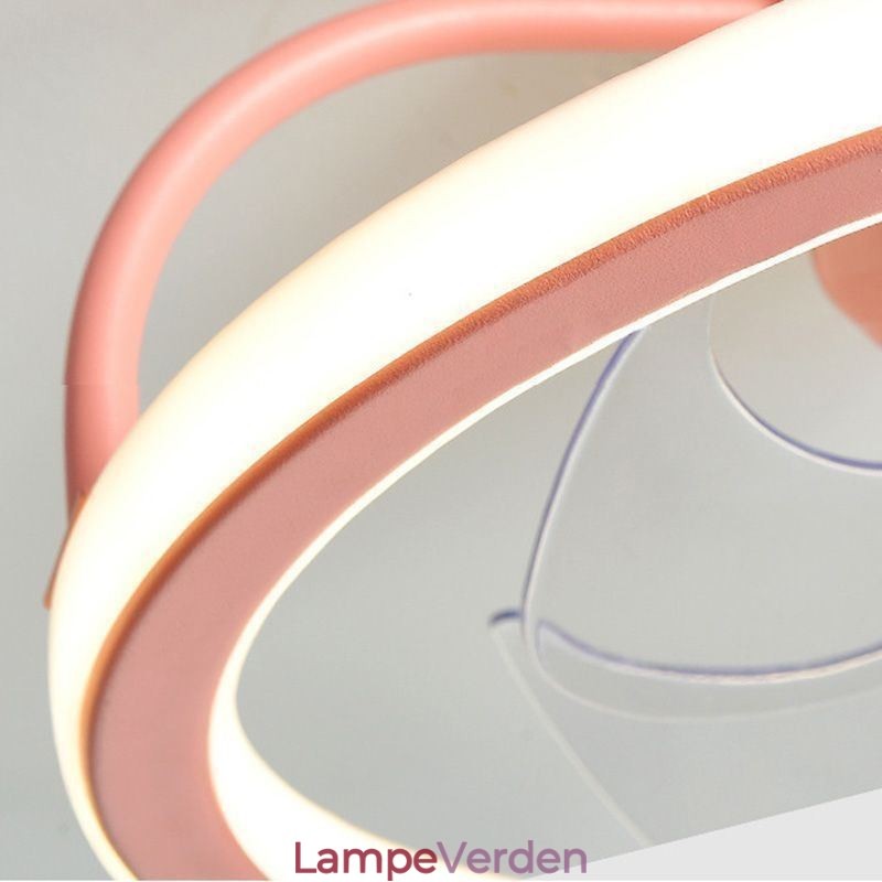 Tegnefilm Loftsventilator Light Creative Loftlampe Kid's