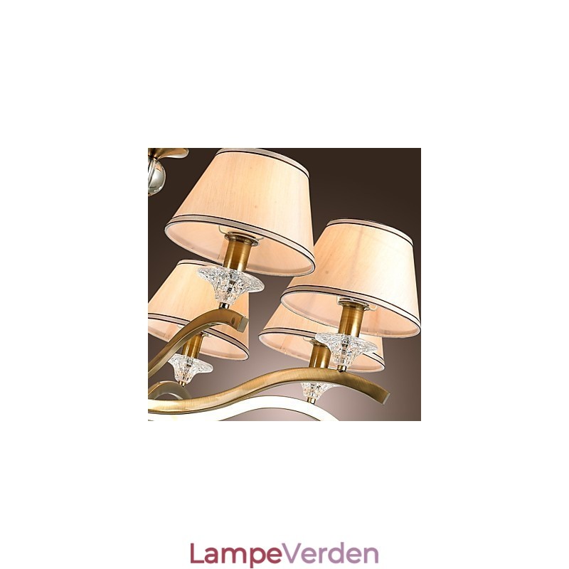 Moderne Moderne Traditionel Klassisk Rustik Lodge Vintage Country Island Messing Metal lysekrone