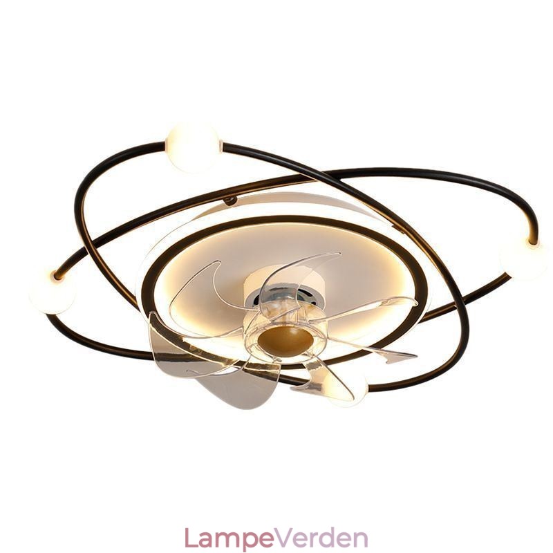 Moderne loftsventilatorer indendørs belysning Spisestue