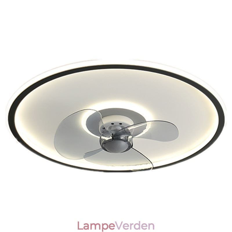 Macaron Loftsventilator Lys Fjernbetjening Decor Ventilator