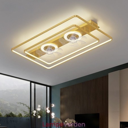 Moderne Flush Mount Loftsventilator med lys fjernbetjening Moderne Flush Mount Loftsventilator med lys fjernbetjening