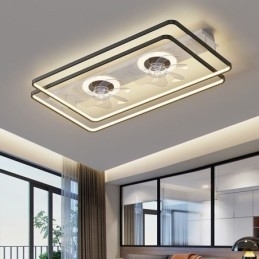 Moderne Flush Mount Loftsventilator med lys fjernbetjening