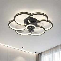 Loftsventilatorer med lys Lysekrone Ventilator