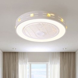 Ultratyndt loftsventilatorlys Usynlig loftsventilator med lys