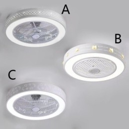 Ultratyndt loftsventilatorlys Usynlig loftsventilator med lys