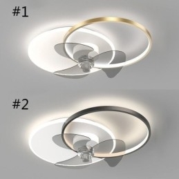 Loftsventilatorlampe Moderne Art Deco belysningsarmaturer