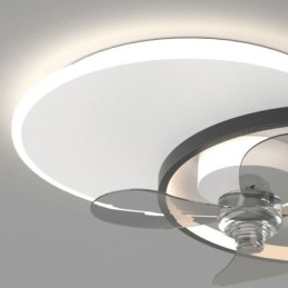 Loftsventilatorlampe Moderne Art Deco belysningsarmaturer