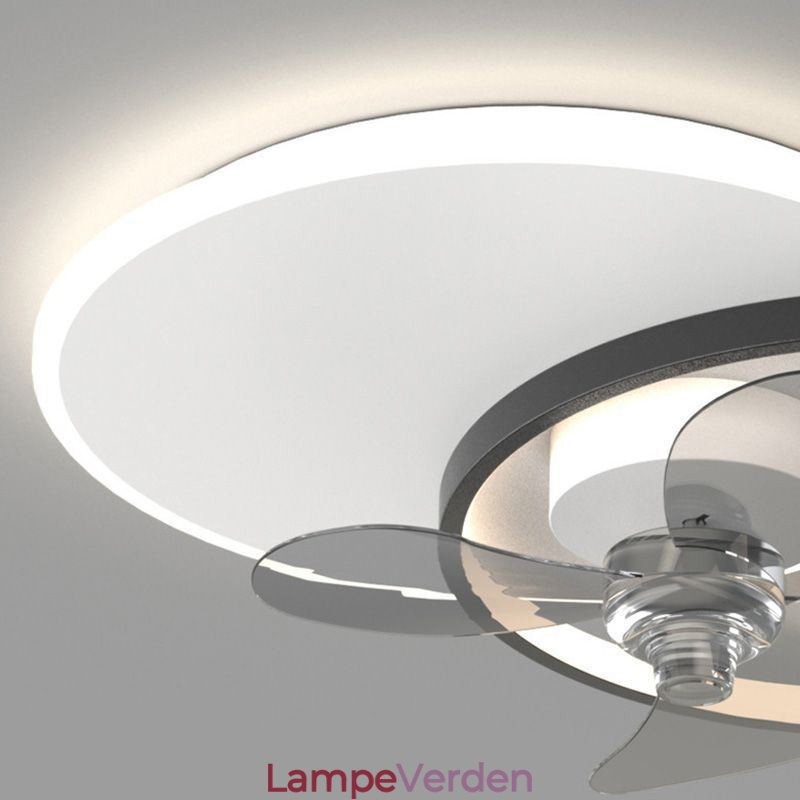 Loftsventilatorlampe Moderne Art Deco belysningsarmaturer