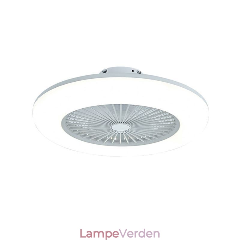 Ventilator Loftslys Trikromatisk dæmpning med fjernbetjening 3 hastigheder