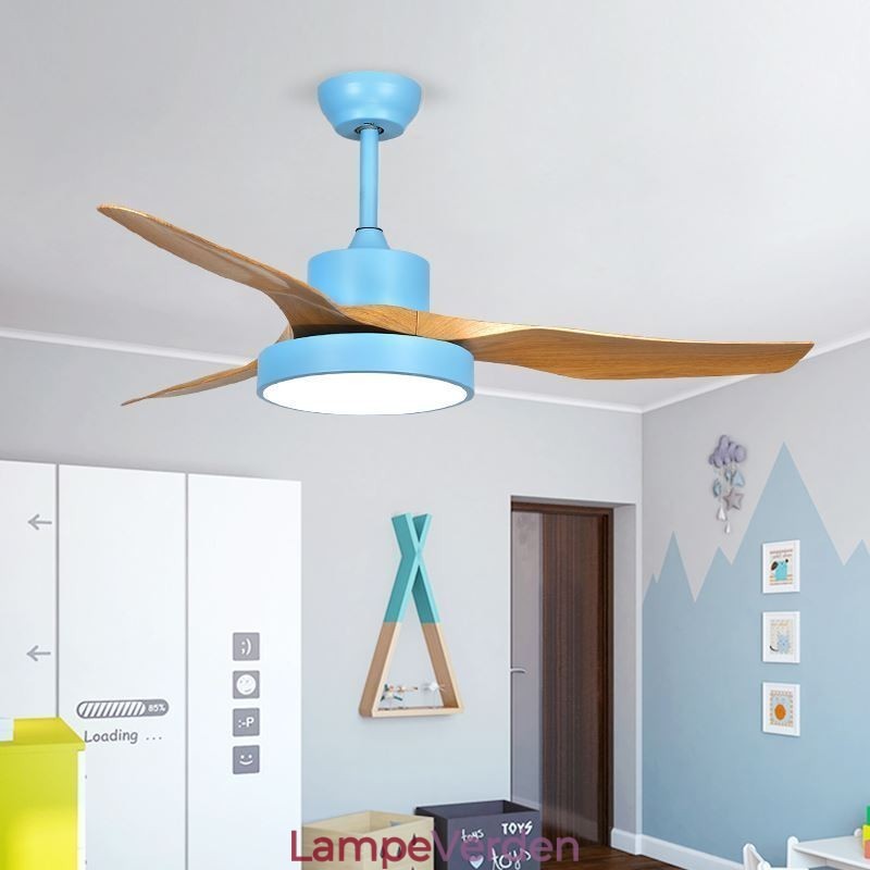 Loftsventilator med fjernbetjening 3 blade