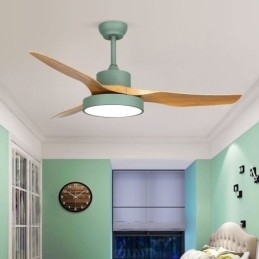Loftsventilator med fjernbetjening 3 blade