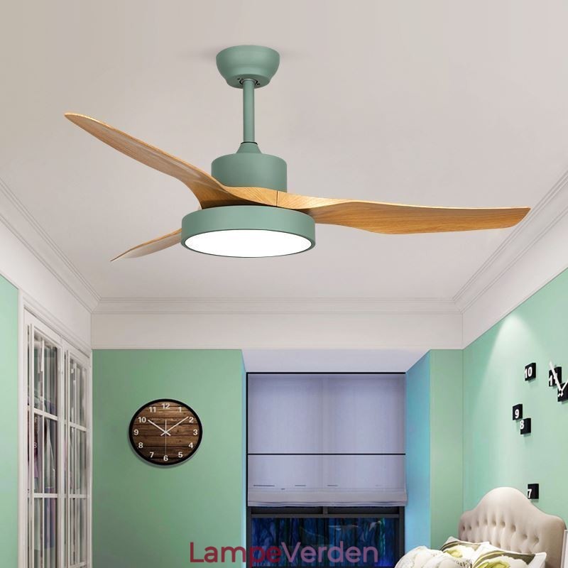 Loftsventilator med fjernbetjening 3 blade
