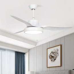 Loftsventilator med fjernbetjening 3 blade