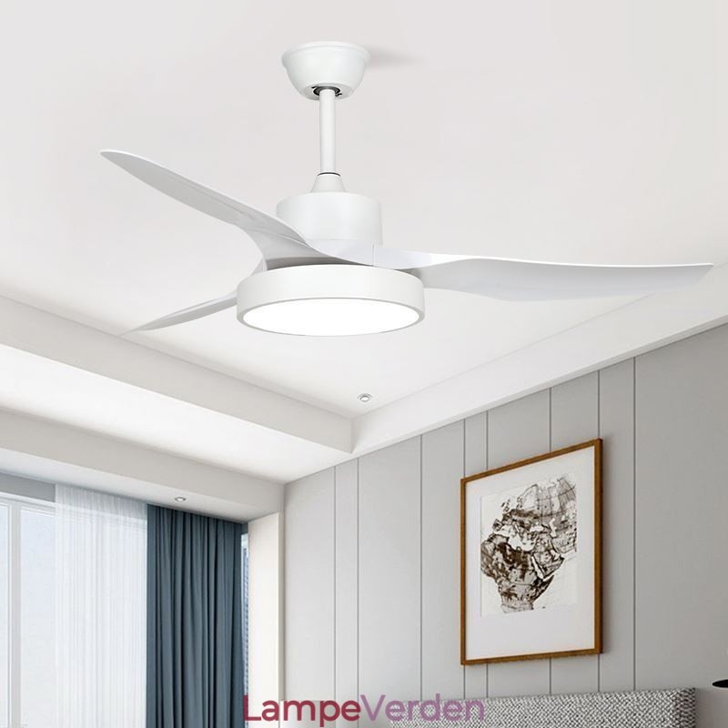 Loftsventilator med fjernbetjening 3 blade