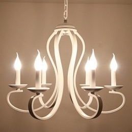 Lysekrone Moderne Traditionel Retro Country Metal