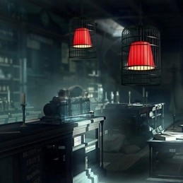 Lysekrone Traditionel Klassisk Retro Lantern Metal