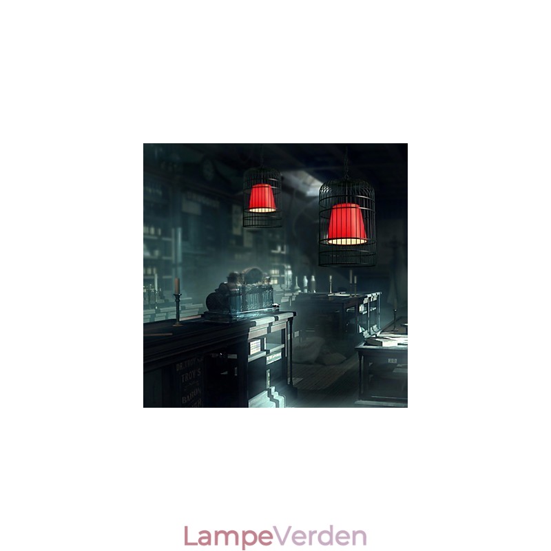 Lysekrone Traditionel Klassisk Retro Lantern Metal