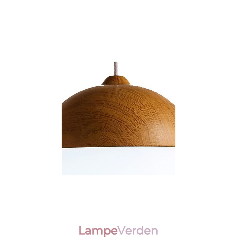 Moderne moderne mini-stil træbambus lysekrone