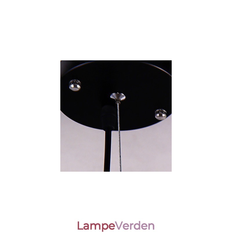 Moderne moderne lysekrone i krommetal