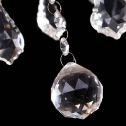 Europæisk krystal lysekrone Unik hvid Jade Pendel Light