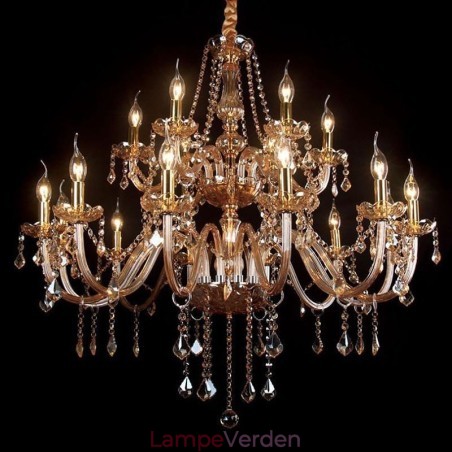 Luksus krystal lysekrone europæisk loftslampe Luksus krystal lysekrone europæisk loftslampe