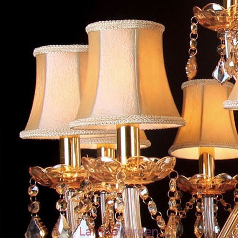Luksus krystal lysekrone europæisk loftslampe