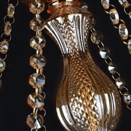 Stor krystal lysekrone luksus europæisk pendel