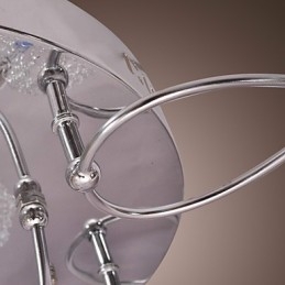 G4 Iron Flush Mount Light med aluminiumsskærme