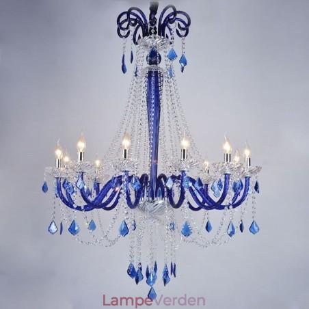 Europæisk Krystallysekrone Elegant Pendel Light Europæisk Krystallysekrone Elegant Pendel Light