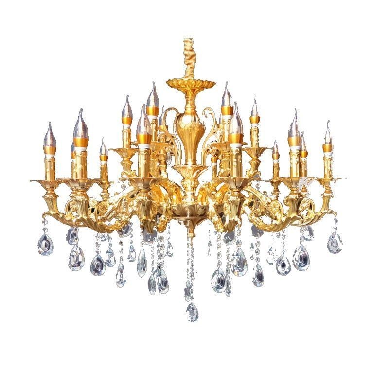Krystal lysekrone Moderne Luksus Loftslys Hjem Belysning Dekoration Lys