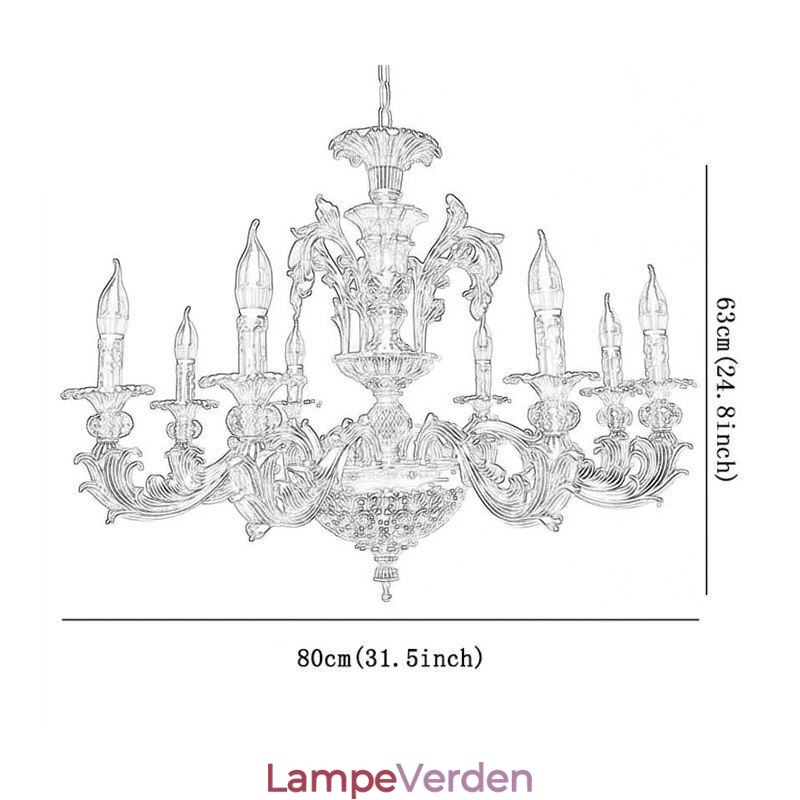 Krystallysekrone Moderne Luksus Loftslys Hjem Belysning Kreativ Lampebelysning