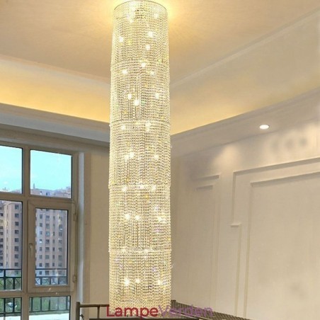 Luksus krystal lysekrone moderne dekoration loftslampe med 36 lys Luksus krystal lysekrone moderne dekoration loftslampe med 36 lys