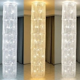 Luksus krystal lysekrone moderne dekoration loftslampe med 36 lys